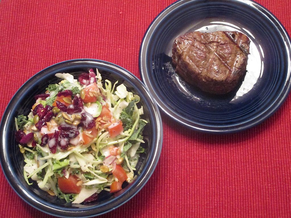 Steak and Salad Combo