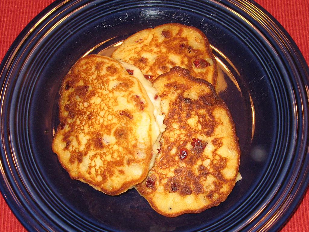 Cranberry-Walnut Pancakes