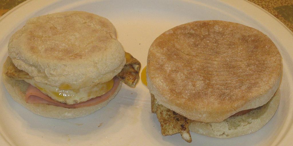 Muffin Sandwiches