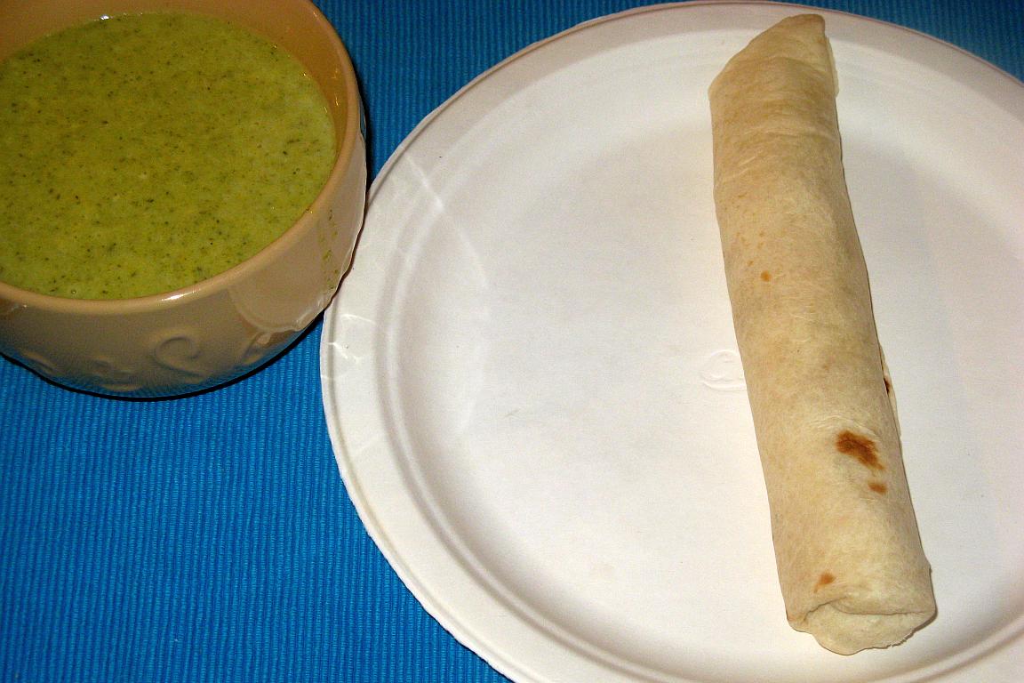Soup and Burrito