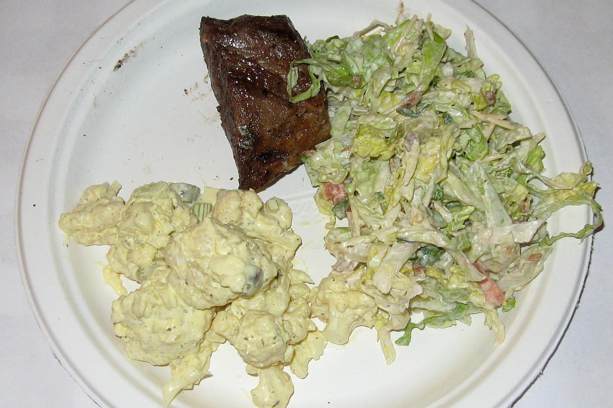 Salads and Steak