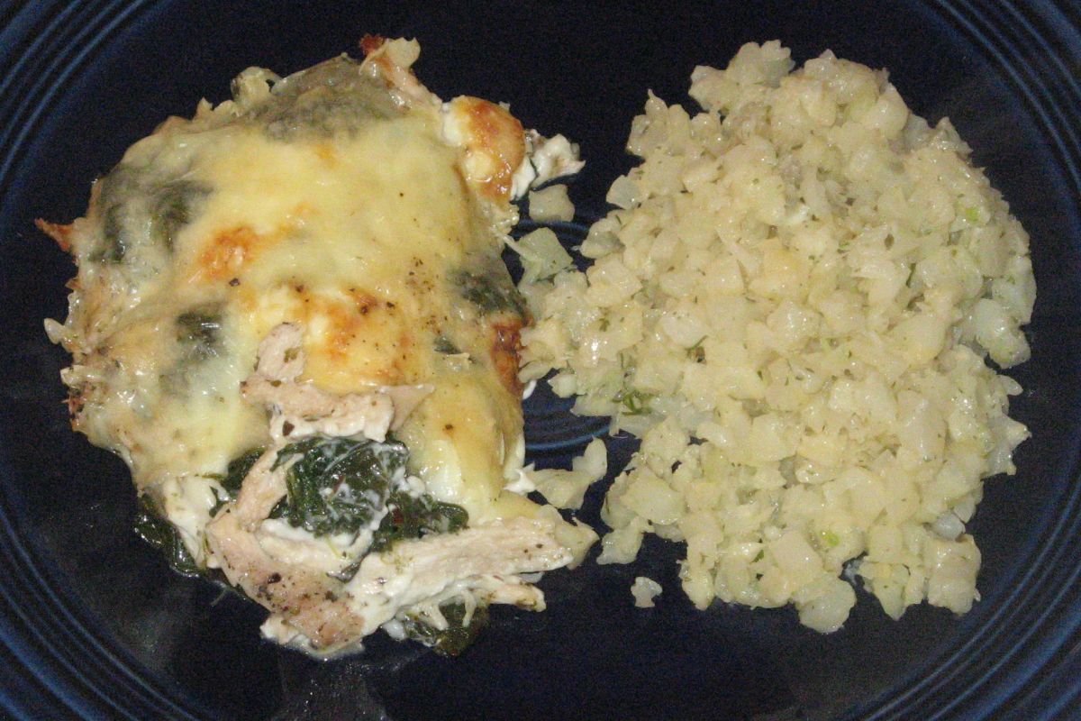 Chicken and Spinach Casserole Dinner