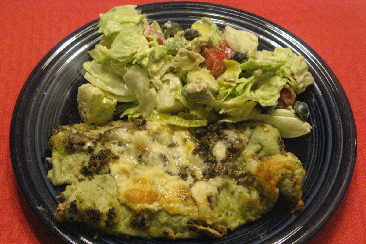 Beef Enchiladas with a Salad