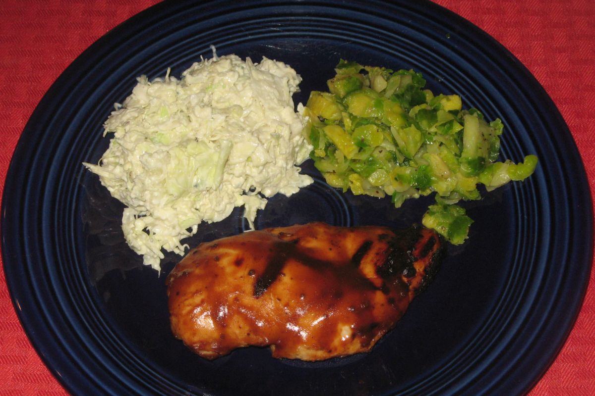 Barbecued Chicken Dinner
